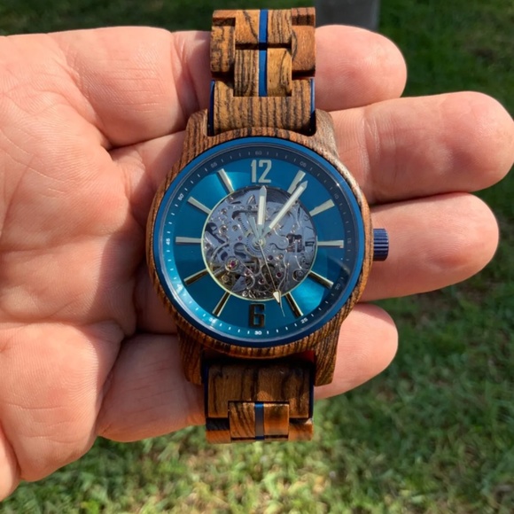 BOBO Bird - Luxury Handmade Compass Style Wood Automatic Mechanical Movement - Picture 11 of 14